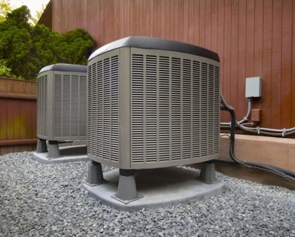 HVAC technician at work
